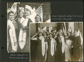 Suffragists in parade