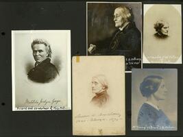 Portraits of suffrage leaders