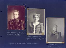 Officers of the National American Woman Suffrage Association