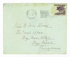 Letter from Mary Elizabeth Garrett to M. Carey Thomas, August 21, 1893
