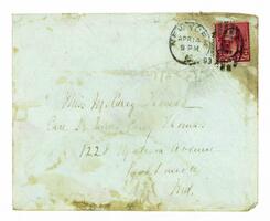 Letter from Mary Elizabeth Garrett to M. Carey Thomas, April 14, 1893