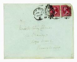 Letter from Mary Elizabeth Garrett to M. Carey Thomas, April 13, 1893