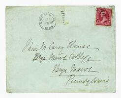 Letter from Mary Elizabeth Garrett to M. Carey Thomas, October 08, 1893