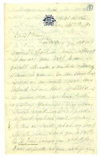 Letter from Mary Elizabeth Garrett to M. Carey Thomas, September 28, 1890