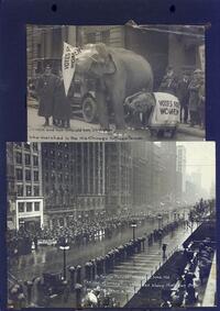 Chicago suffrage parade