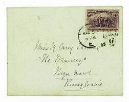 Letter from Mary Elizabeth Garrett to M. Carey Thomas, March 05, 1893