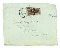 Letter from Mary Elizabeth Garrett to M. Carey Thomas, April 07, 1893