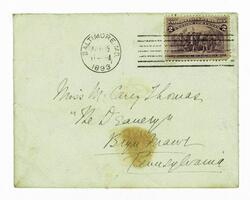 Letter from Mary Elizabeth Garrett to M. Carey Thomas, March 15, 1893