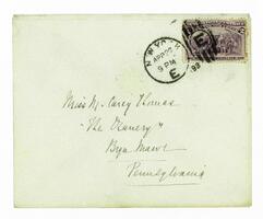 Letter from Mary Elizabeth Garrett to M. Carey Thomas, April 27, 1893
