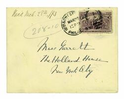 Letter from M. Carey Thomas to Mary Elizabeth Garrett, March 27, 1893