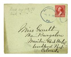 Letter from M. Carey Thomas to Mary Elizabeth Garrett, August 06, 1893