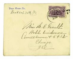 Letter from M. Carey Thomas to Mary Elizabeth Garrett, October 18, 1893