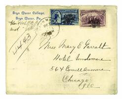 Letter from M. Carey Thomas to Mary Elizabeth Garrett, October 17, 1893