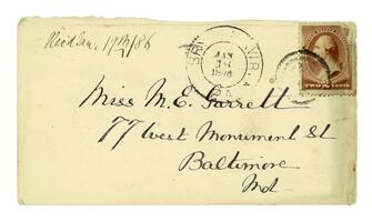Letter from M. Carey Thomas to Mary Elizabeth Garrett, January 16, 1886