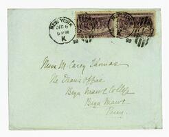 Letter from Mary Elizabeth Garrett to M. Carey Thomas, December 06, 1893