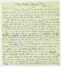 Letter from Lilian Sampson (Morgan) from Susan Walker Fitzgerald, September 2, 1891