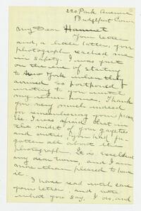 Letter from Evangeline H. Walker to Susan Walker Fitzgerald, September 6, 1891