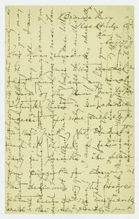 A letter from a fellow student to Susan Walker Fitzgerald, August 29, 1891