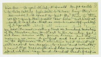 Letter from Jean Scobie Davis to Pen.