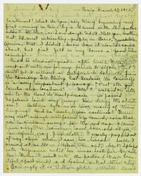 Letter from Jean Scobie Davis to her mother, March 27,     1915