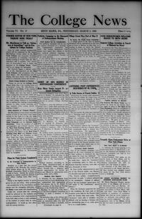 College news, March 3, 1920