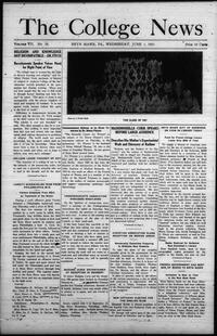 College news, June 1, 1921