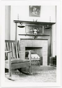 Fireplace in Denbigh interior