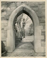 Goodhart Hall archway