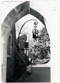 Goodhart Hall archway