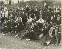 Field hockey game