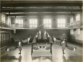 Gymnastics team, 1920