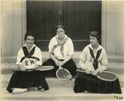 Tennis team, 1916-1917