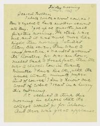 Letter from Nathalie Gookin to her mother, November 03,     1916