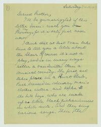 Letter from Nathalie Gookin to her mother, February 24,     1917