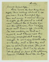 Letter from Nathalie Gookin to her father, January 28,     1917