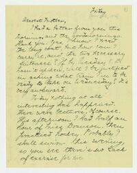 Letter from Nathalie Gookin to her mother, November 24,     1916