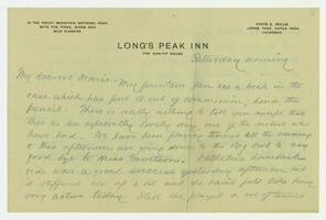 Letter from Frederick Gookin to his wife, September 02,     1917