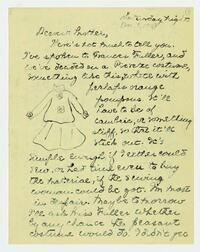 Letter from Nathalie Gookin to her mother, December 09,     1916