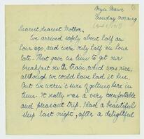 Letter from Nathalie Gookin to her mother, April 08,     1918
