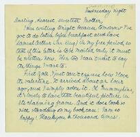 Letter from Nathalie Gookin to her mother, February 13,     1918