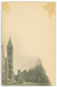 Taylor Hall Tower and Pembroke Hall, Bryn Mawr College