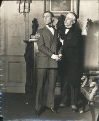 Merchants of glory : José Ruben as Monsieur Denis and Augustin Duncan as Bachelet