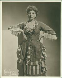 Carousel : character portrait of an unidentified actress as Mrs. Mullin
