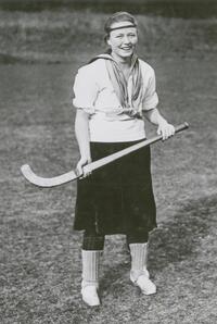 Millicent Carey Playing Field Hockey