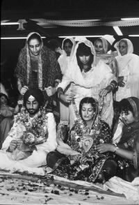 Sikh Wedding, Fremont, CA, 1987