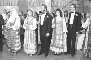 Lithuanian Wedding, Cleveland, OH, 1986