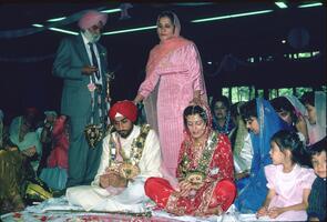 Sikh Wedding, Fremont, CA, 1987