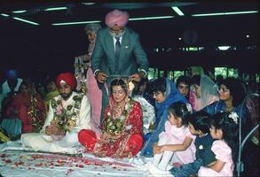 Sikh Wedding, Fremont, CA, 1987