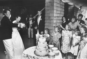 Anglo-American Wedding, Seal Harbor, ME, 1995