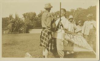 Faculty and students from the Bryn Mawr Summer School for Women Workers in Industry